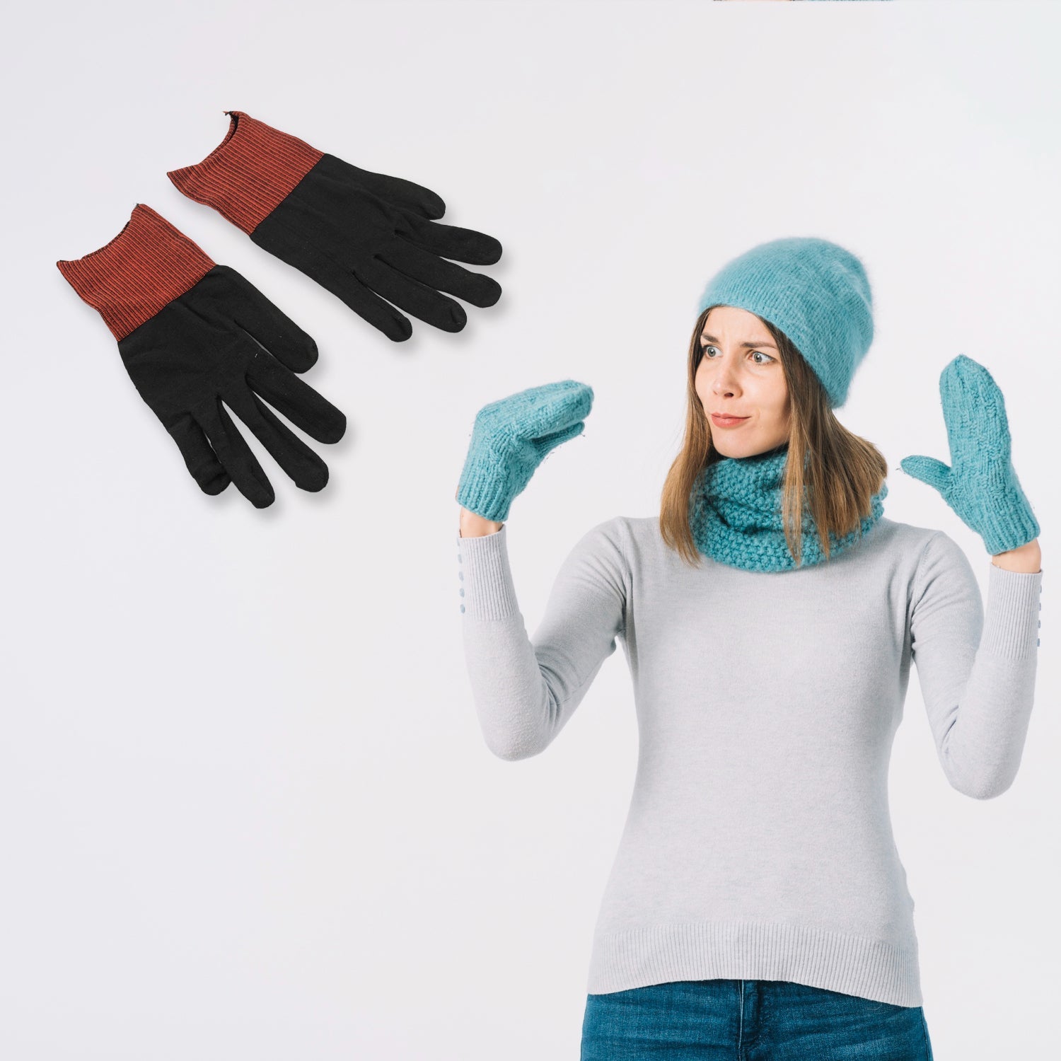 Cut-resistant gloves for safe handling