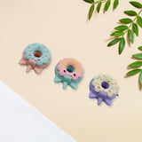 Colorful cartoon donut erasers for kids