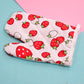 Vibrant designer oven mitt and pot holder for baking and cooking.