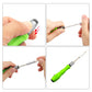 Mini screwdriver set with 32 bits, magnetic extension rod, suitable for mobile and computer repairs.