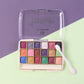 Premium 18-Color Shimmer Eyeshadow Palette (12 GM / 1 Pc)