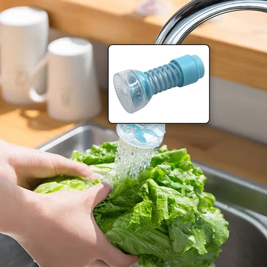 Rotatable faucet filter nozzle for wash basin, suitable for kitchen and bathroom.