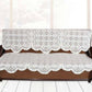 Lace-Design Sofa Protector Runner - (1 Pc / 132x28 Inch)
