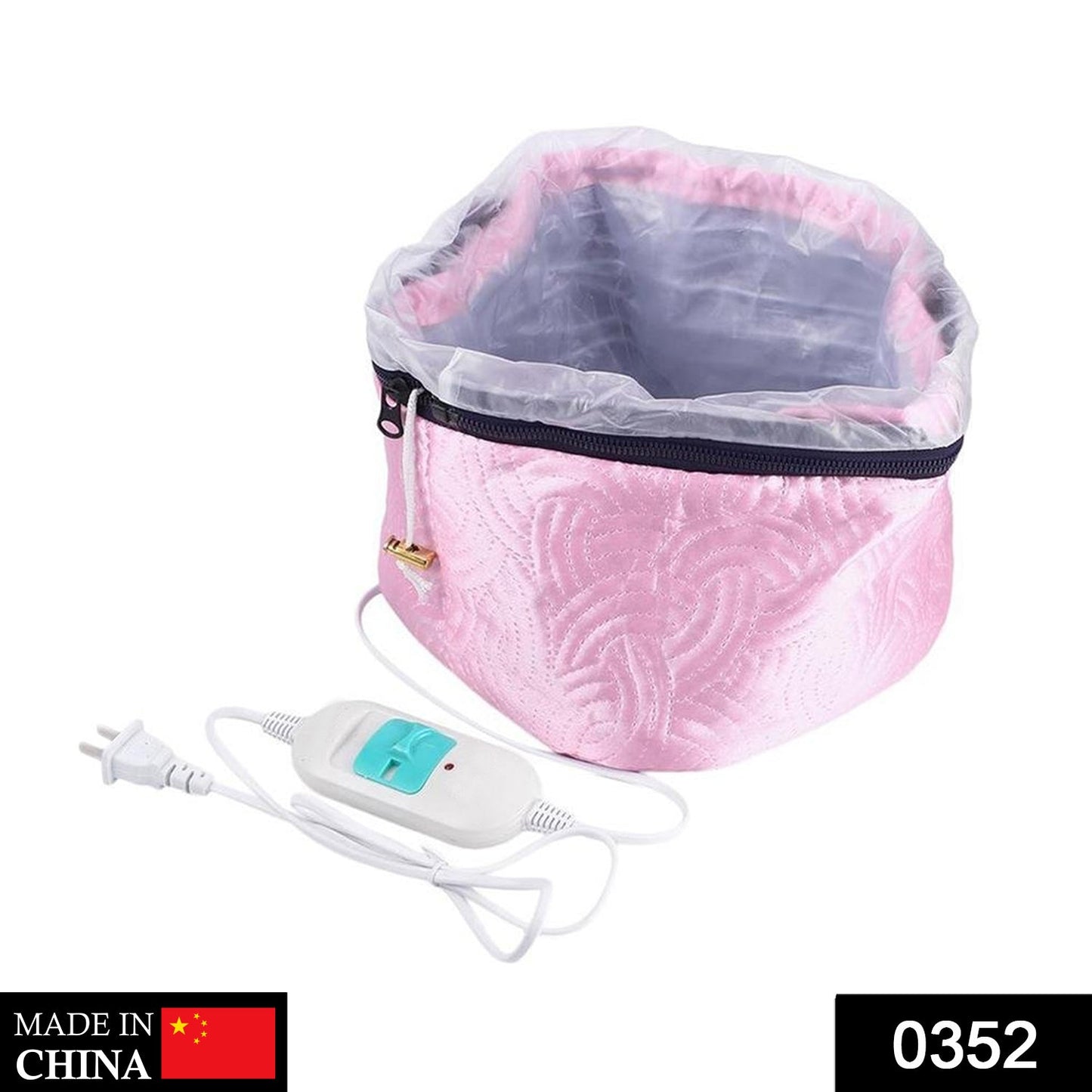 Heating cap for head spa treatment