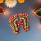 Festive Pad  Laxmi Foot Stickers