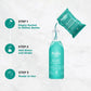 Pollic Kadam Concentrated Glass & Mirror Cleaner Refill Kit with Reusable Spray Bottle