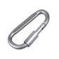 0440 Camping Equipment Aluminum Carabiner Hunting Survival Kit Lock Mountain Travel Accessories ( 1 pc )