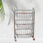 3-layer kitchen trolley for fruits, vegetables, and more