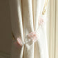 Luxury Floral Beaded Curtain Tieback (1 Pc)