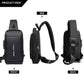 Trendy Anti-Theft Crossbody Sling Bag with USB Charging Port (1 Pc)