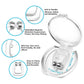 Silicone anti-snore nose clip for men and women