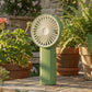 Portable USB Rechargeable Handheld Mini Fan (1 Pc)
