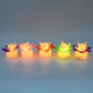 Decoration Candles/Led Diwali Decor Lotus Flower Candle (5 Pc)