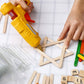 Transparent Hot Melt Glue Sticks (10 Pc Set)