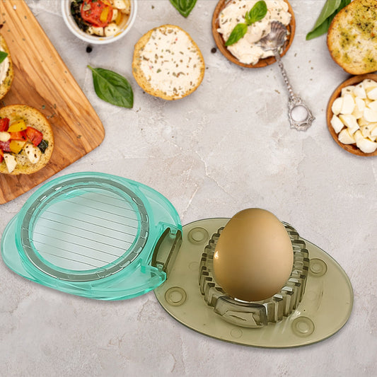 Stainless Steel Egg Slicer & Knife