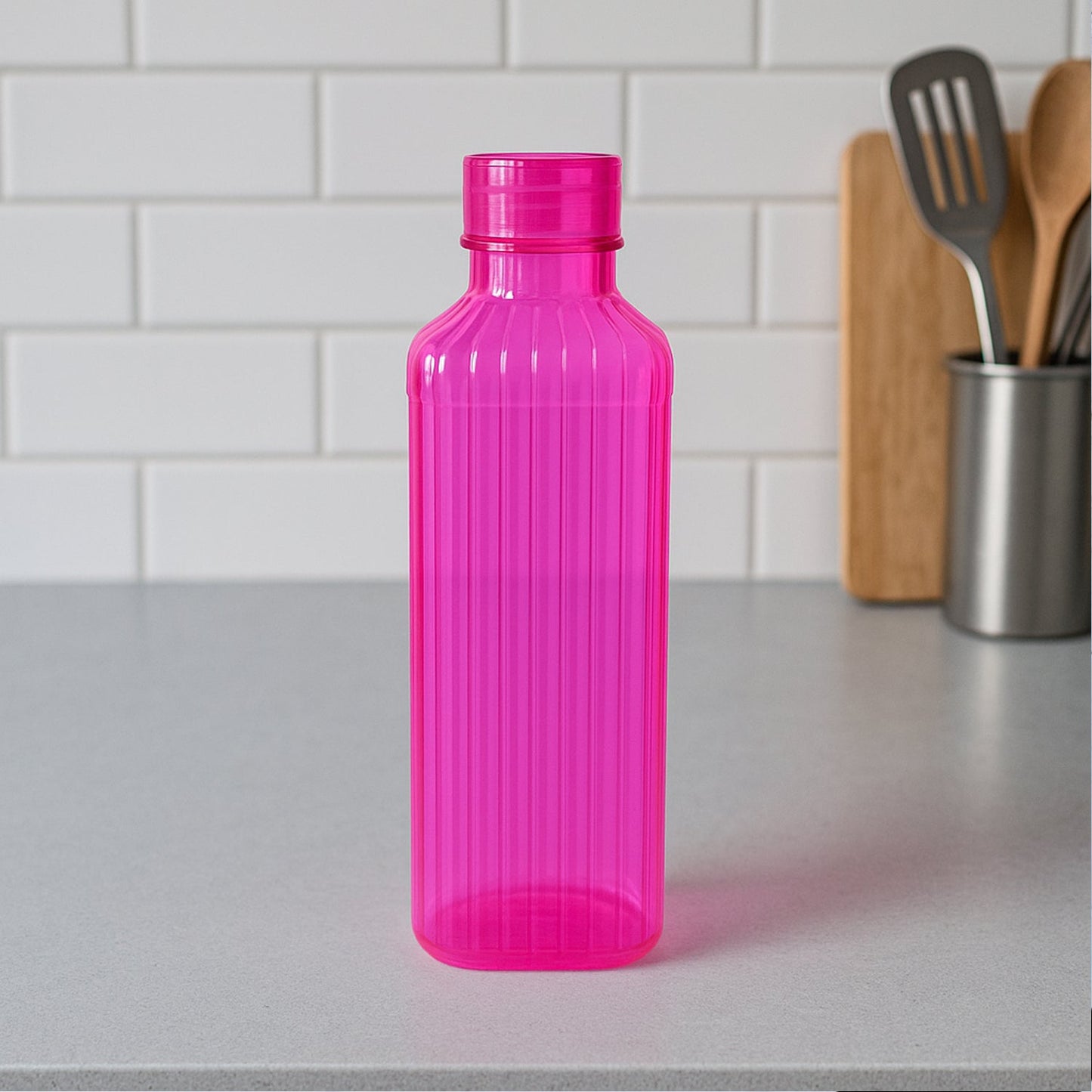 Transparent Fridge Water Bottles (3 Pc)
