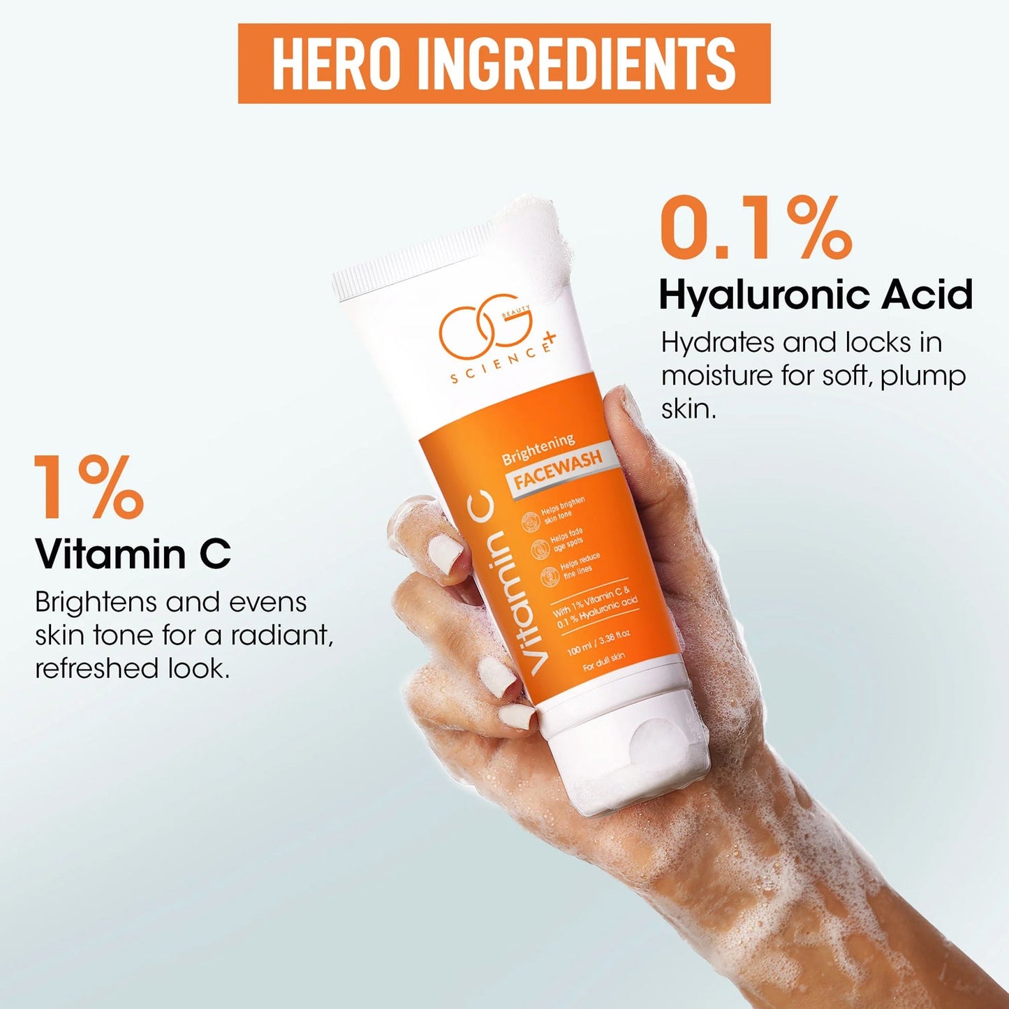 OG Beauty Vitamin C Brightening Facewash - (1 Pc /  100Ml)