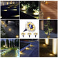 Solar Powered LED Garden Lights (4 Pc)