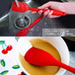 5448 SILICONE SPATULA NON-STICK CREAM SCRAPER PRACTICAL DURABLE HOUSEHOLD CAKE BREAD RUBBER SPATULA FOR COOKING BAKING  (28cm)