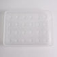 Plastic Egg 24 Grid Storage Container Holder for Refrigerator Egg Tray Holds 24 Eggs (1 Pc)
