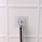 Seamless Wall Hook with Metal Screw Tip
