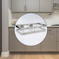 25 cm Metal Space Saving Multi-Purpose rack for Kitchen Storage Organizer Shelf Stand.