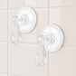 Plastic Suction Cup Hooks (4 Pcs Set)