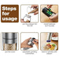 Automatic Gravity Electric Salt and Pepper Grinder Mill (1 Pc)