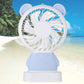 USB fan with bear design