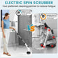 9 In 1 Rechargeable Electric Spin Scrubber with Telescopic Handle (1 Set)