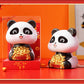 Solar Powered Moving Panda Car Dashboard Decoration – 1 Pc