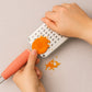 Supermom Stainless Steel Multipurpose Vegetable and Cheese Grater with Soft Grip Handle (1 Pc)