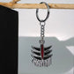 Mahakal Symbol Metal Keychain (1 Pc)