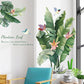 Large Plantain Leaf Wall Sticker 90x60 cm - (1 Pc)