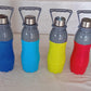 Mix color plastic sports bottle, 1.8L, insulated, leakproof, BPA-free.