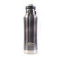 Insulated stainless steel bottle side view