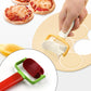 Rolling cutter tool for cutting cookie dough in kitchens and homes.