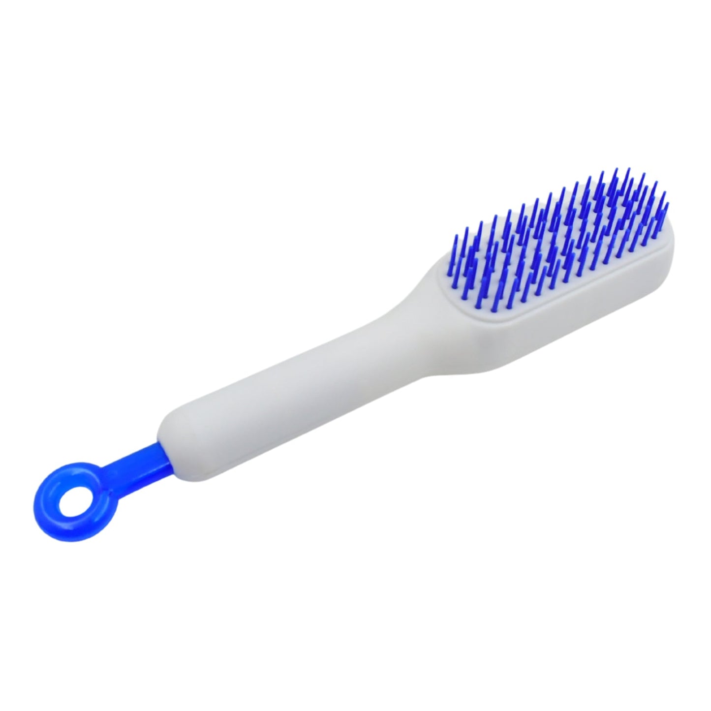 Self-Cleaning Hairbrush, Self-Cleaning Anti-Static Detangling Massage Comb, One-pull Clean Scalable Rotate Lifting Self Cleaning Hairbrush Hair Styling Tools