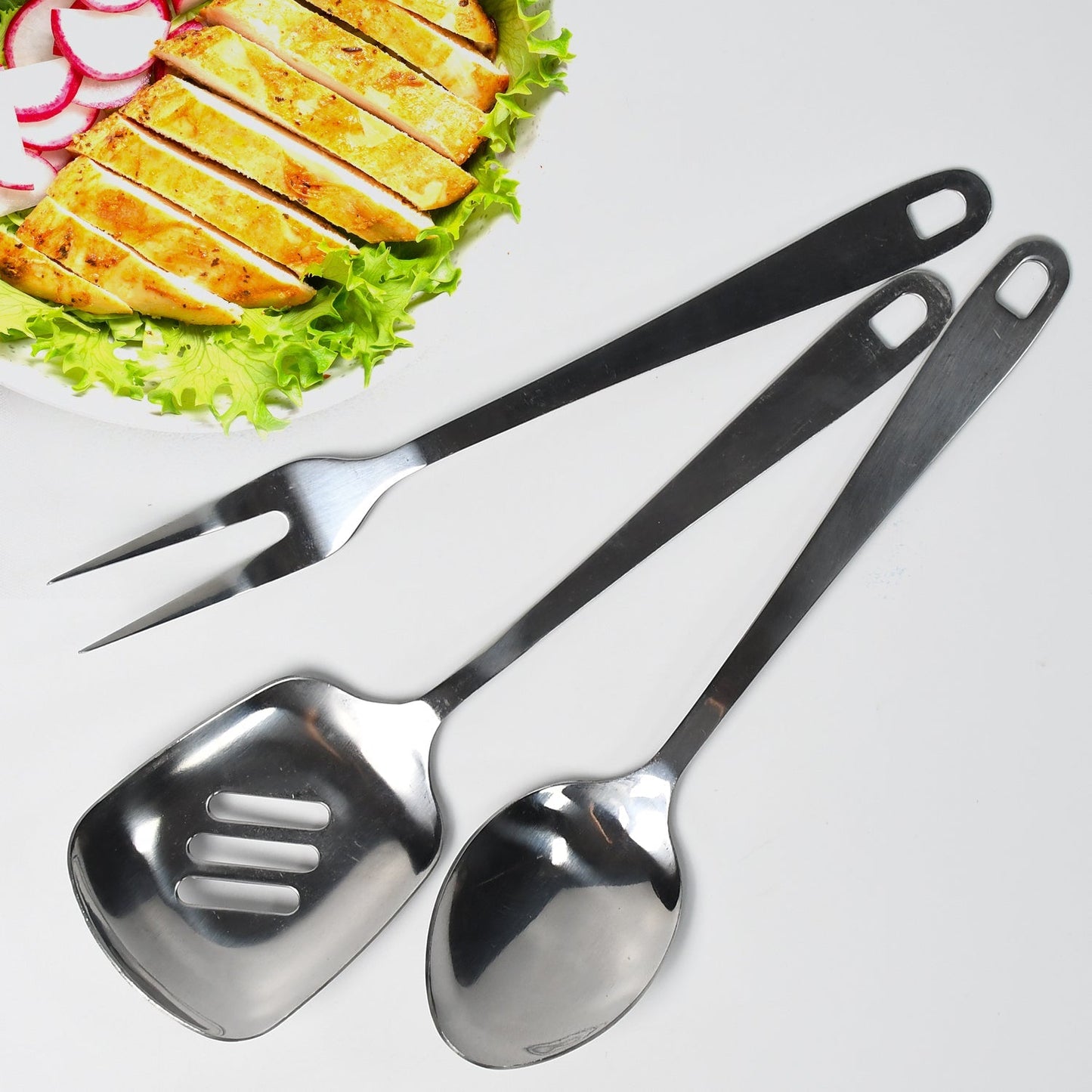 3-piece kitchen spoon set