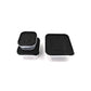 BPA-free square storage containers for safe food storage