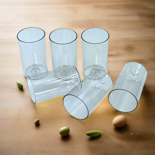 Ganesh Premium Glass Tumblers Set