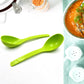 Plastic Spoon Kitchen Multipurpose Serving Ladle for Frying, Serving, Turner, Curry Ladle, Serving Rice, Spoon Used While Eating and Serving Food Stuffs Etc (2 Pcs Set / 10 Inch )