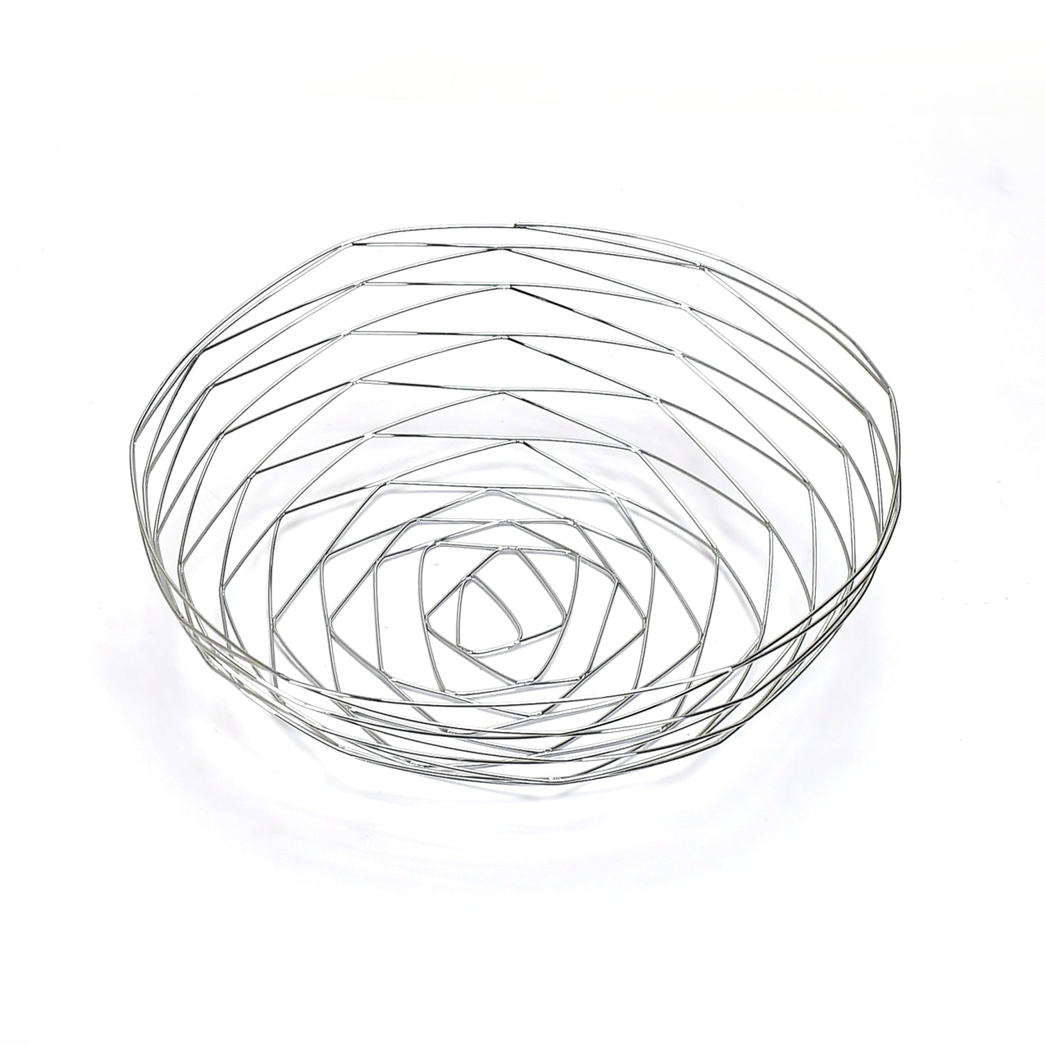 Steel fruit bowl