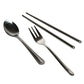 Steel Utensil Set with Spoon