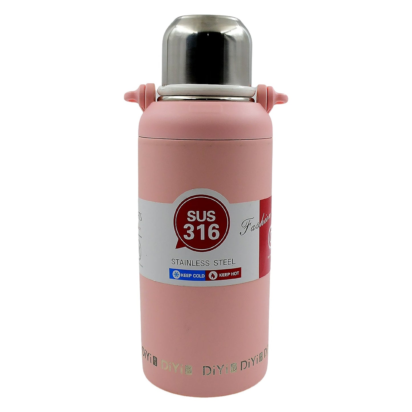 Stainless Steel 316 Stainless Steel, Vacuum Insulated Cup / Bottle, Portable Travel Kettle / Water Bottle with Handle, Outdoor Large Capacity Sports Kettle Cups / Bottle (1300 ML)