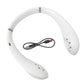 Portable USB Rechargeable Neck Fan – Wearable, 3 Speeds, Headphone Design