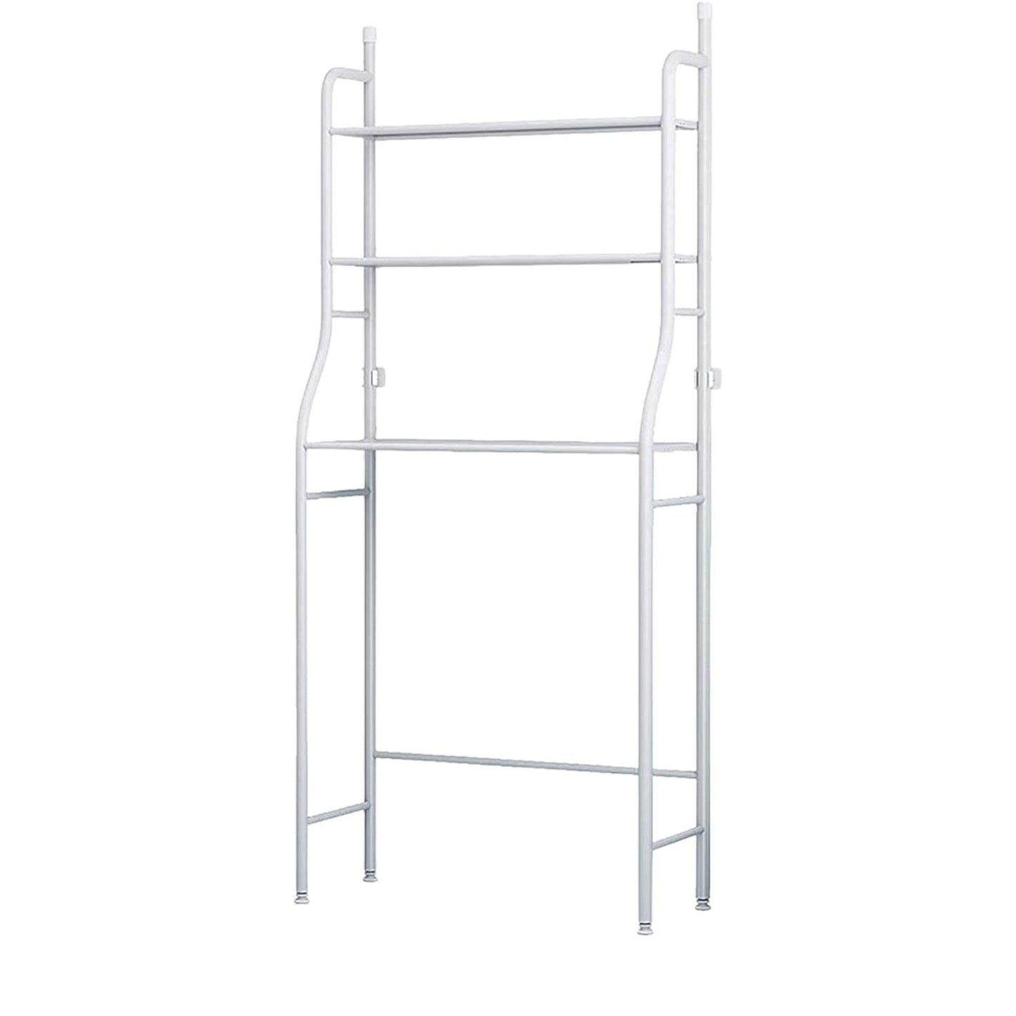 8803 Multi-Layer The Toilet Storage Rack Metal | Bathroom Shelf Space Saving Organizer for Laundry Room Wash Basin Floor Stand