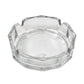 Transparent Ashtray Cigarettes Holder Home Office and Bar Tone Hotel Restaurant Indoor (1 pc)