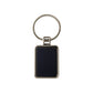 Black Bar Luxe Metal Key Tag