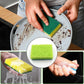 Multi-Purpose Small, Medium & Big 2 In 1 Color Scratch Scrub Sponges, Sponge, Wear Resistance, Dish Washing Tool, High Friction Resistance Furniture for Refrigerator Sofa for Kitchen, Household (1 Pc)